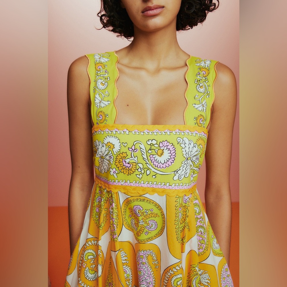 ALEMAIS Diana summer dress, size 4 US, mint condition